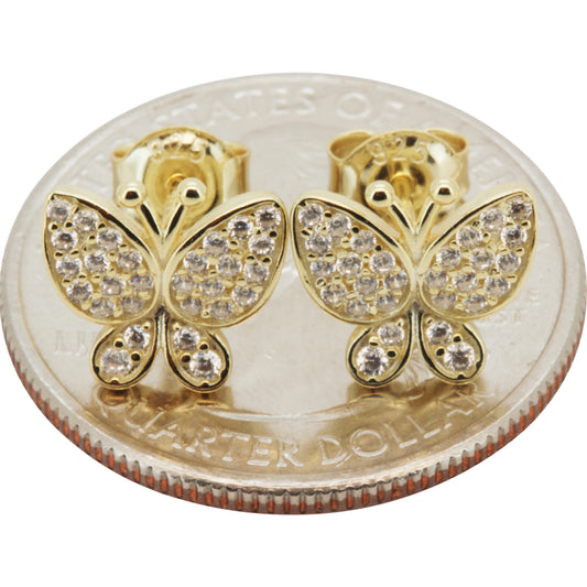 10mm Butterfly Studs
