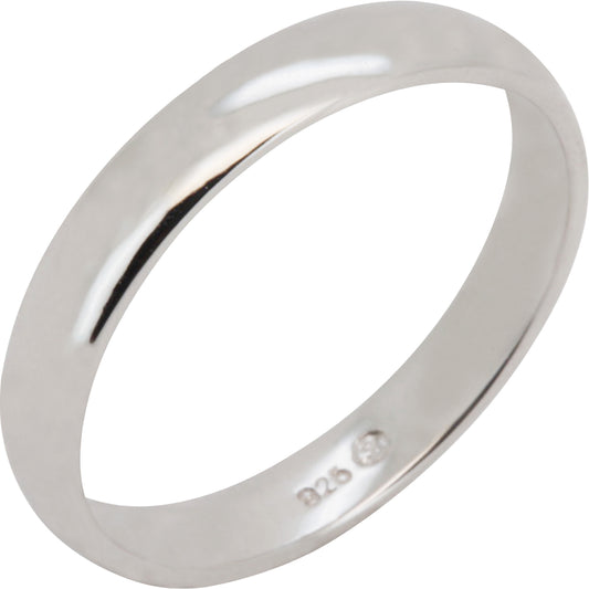 3.5mm Wedding Band Ring Size 10