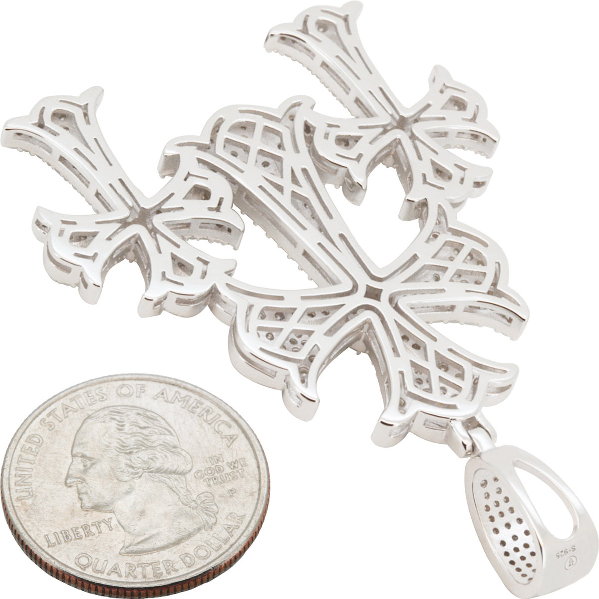 Triple Cross Pendant