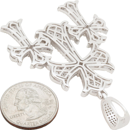 Triple Cross Pendant