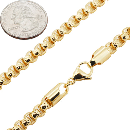 6mm Box Bracelet 7.5"