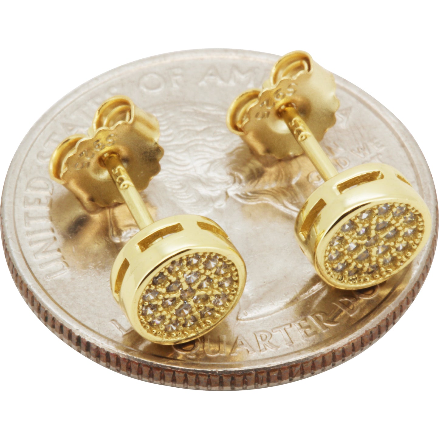 7mm Circle Studs