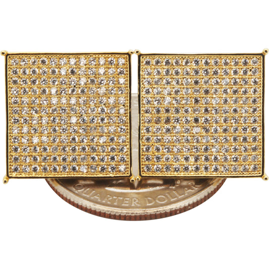 16mm Pavé Square Studs