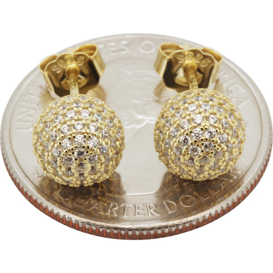8mm Disco Ball Studs