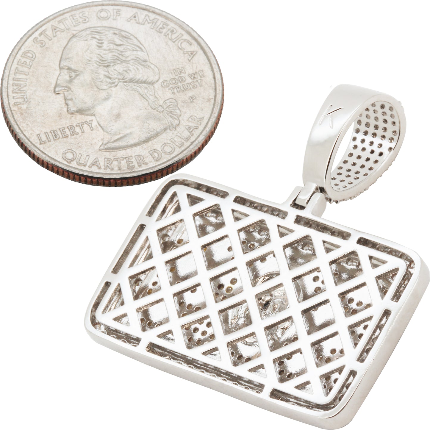 $100 Dollar Bill Pendant