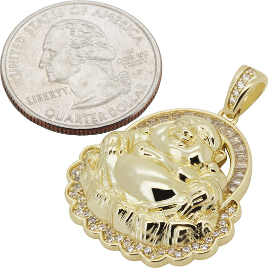 Laughing Buddha Pendant