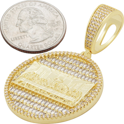 Last Supper Circle Pendant