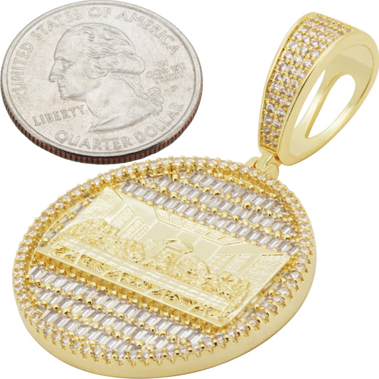 Last Supper Circle Pendant