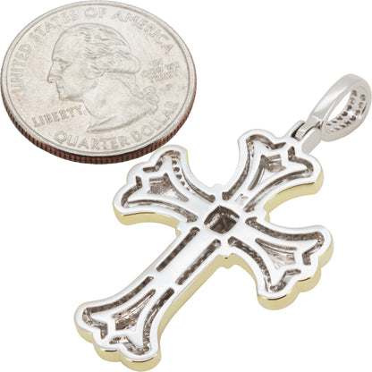 Flared Cross Pendant