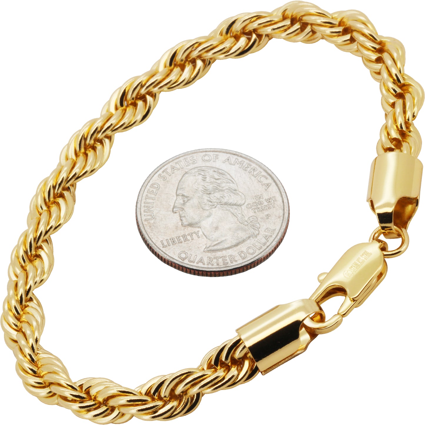 7mm Rope Bracelet 8"