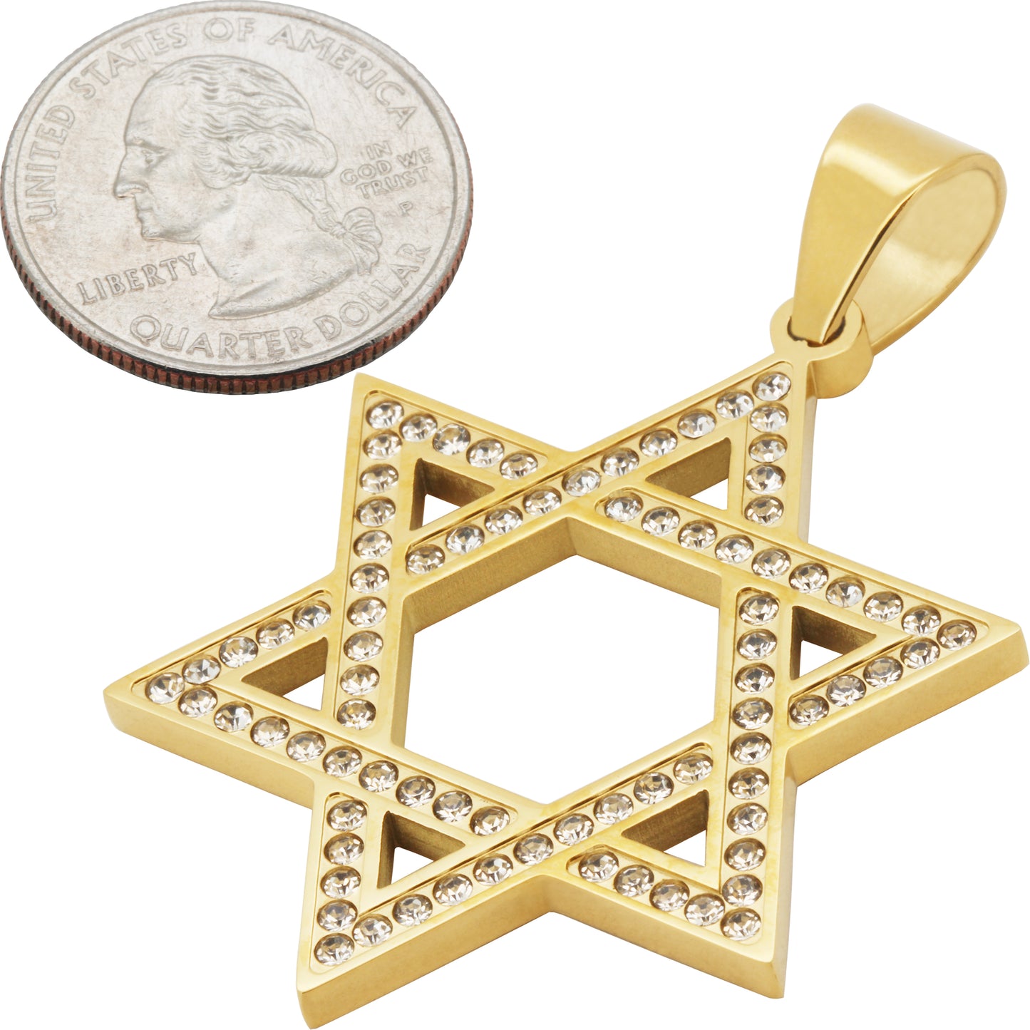 Jewish Star Of David Pendant