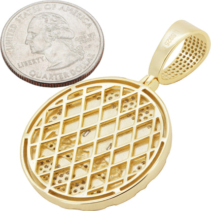 Moissanite Last Supper Pendant