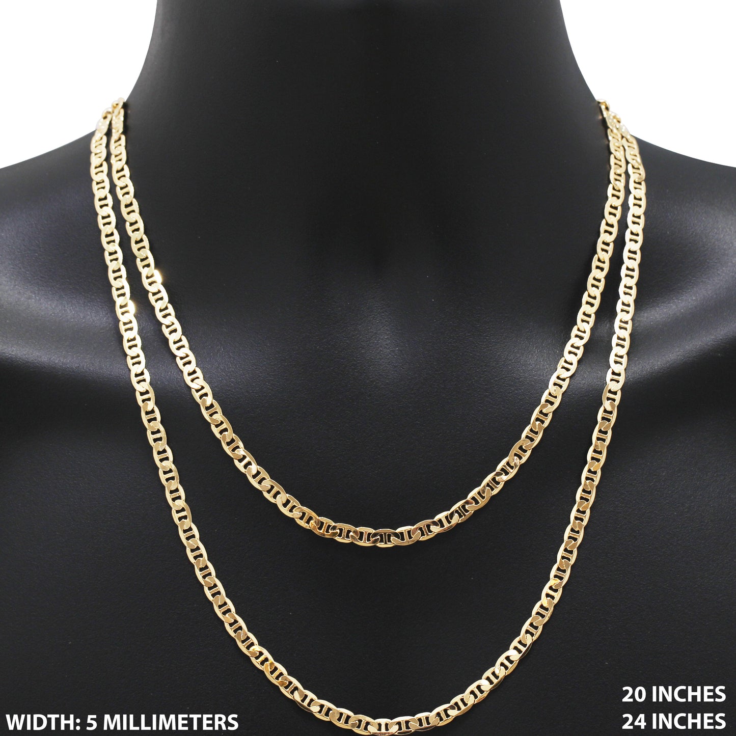 5mm Mariner Link Chain 20"