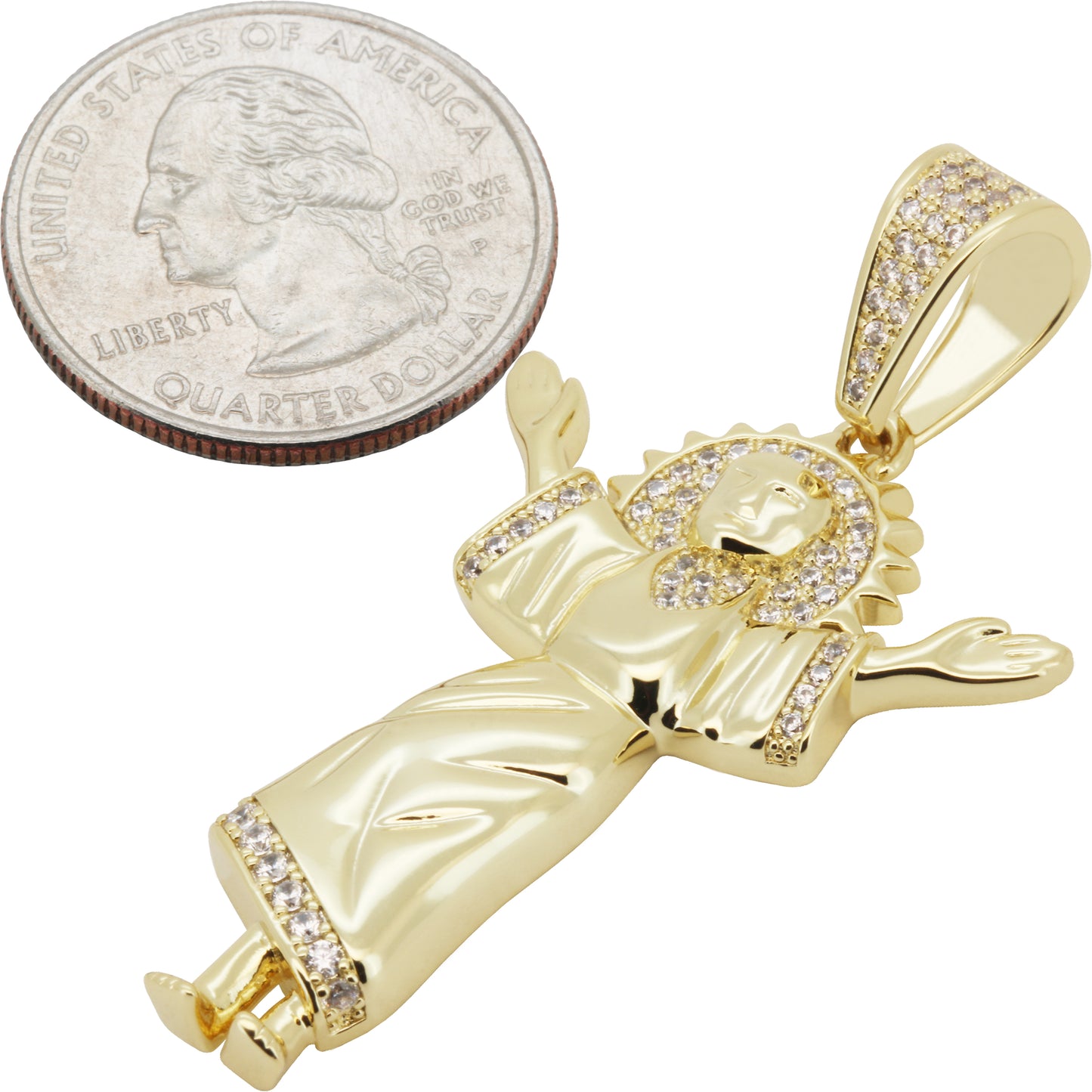 Jesus Open Arms Pendant