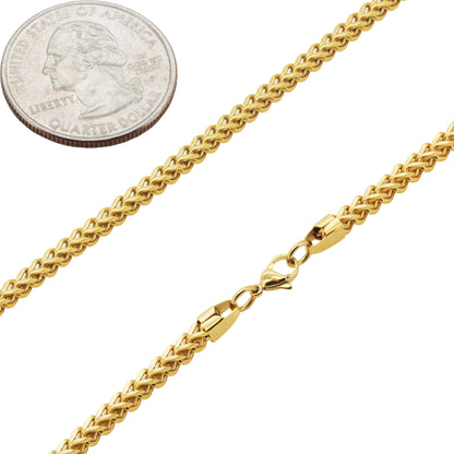 2.5mm Franco Chain 18"
