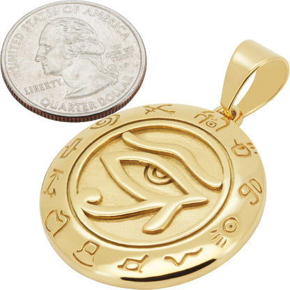 Eye of Horus Medallion Pendant