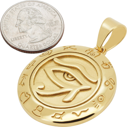 Eye of Horus Medallion Pendant