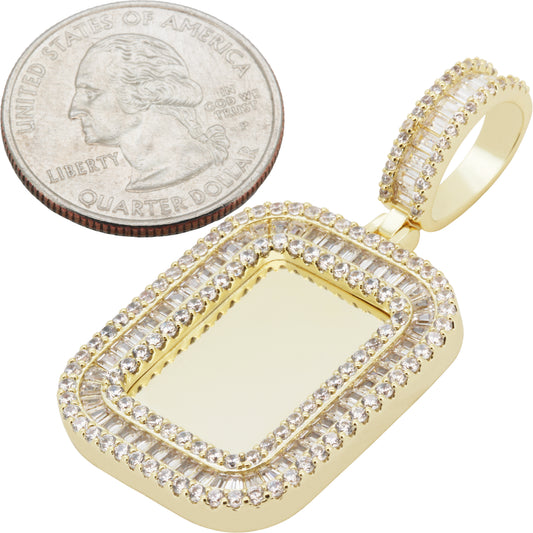Dog Tag Memory Pendant