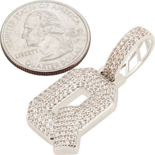 Block Letter Q Pendant