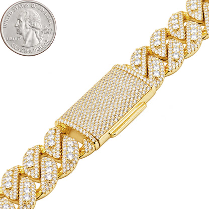 20mm Cuban Link Chain 24"