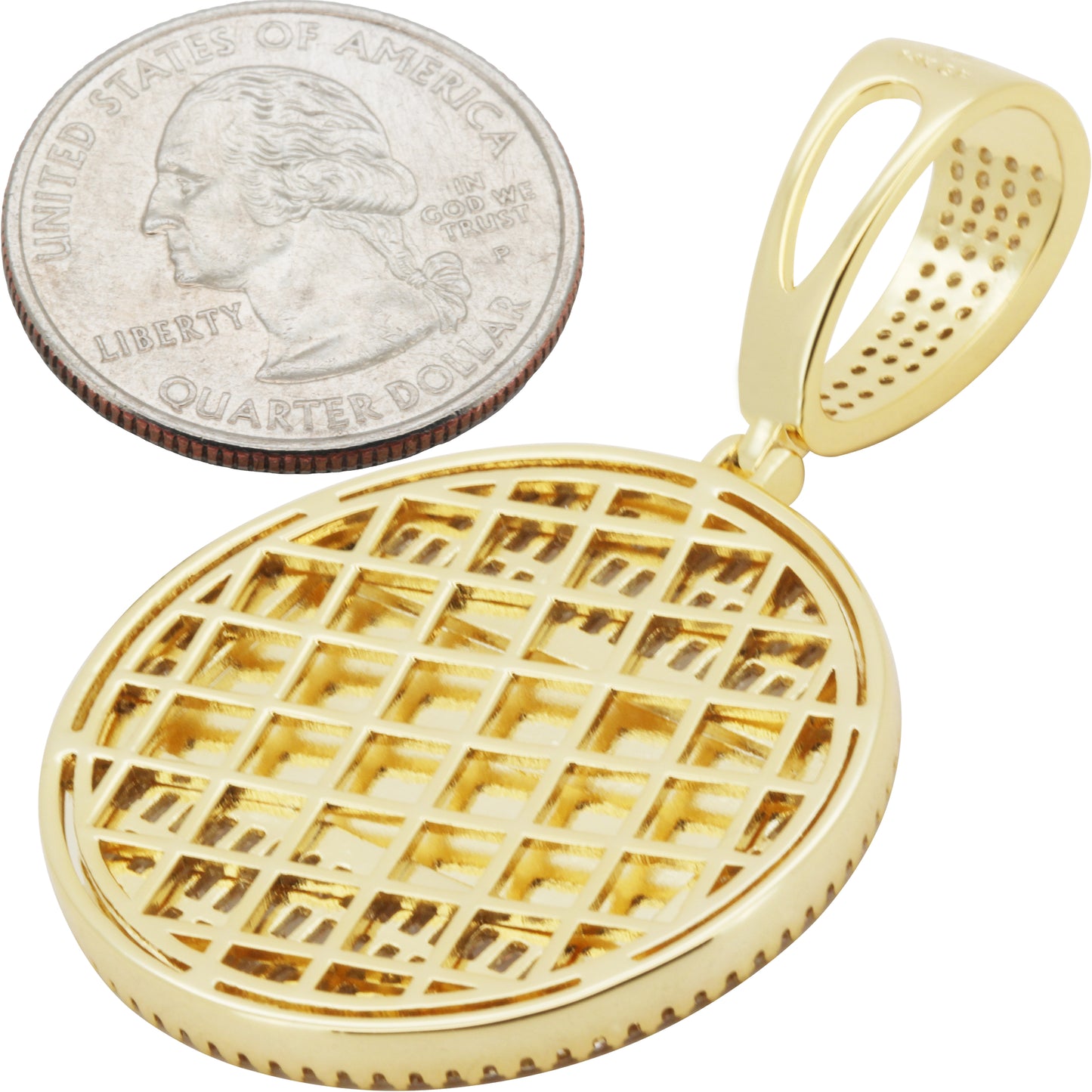 Last Supper Circle Pendant