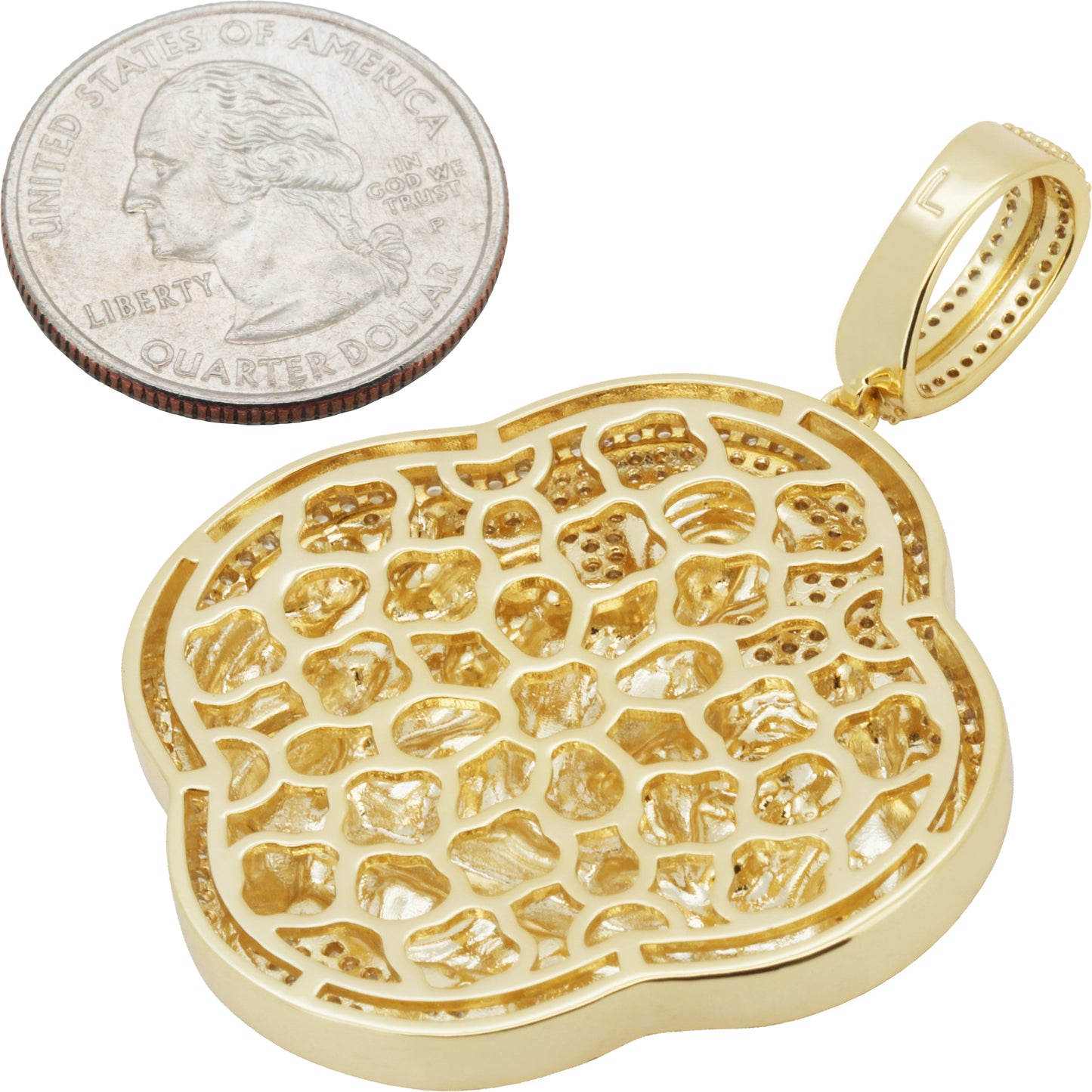 Last Supper Enamel Pendant