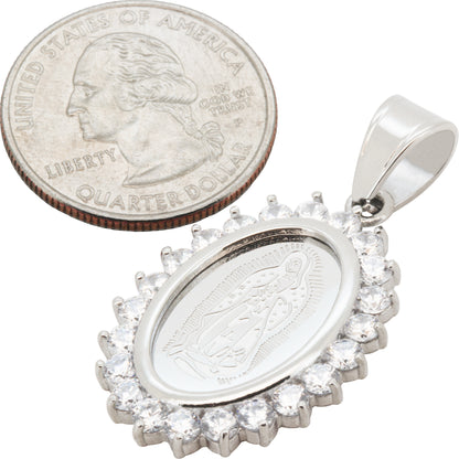 Virgin Mary Halo Pendant
