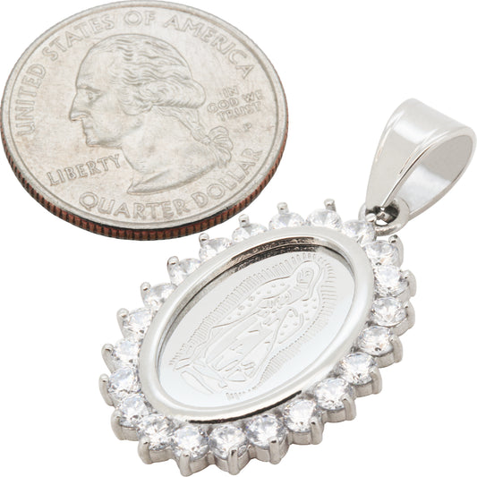 Virgin Mary Halo Pendant