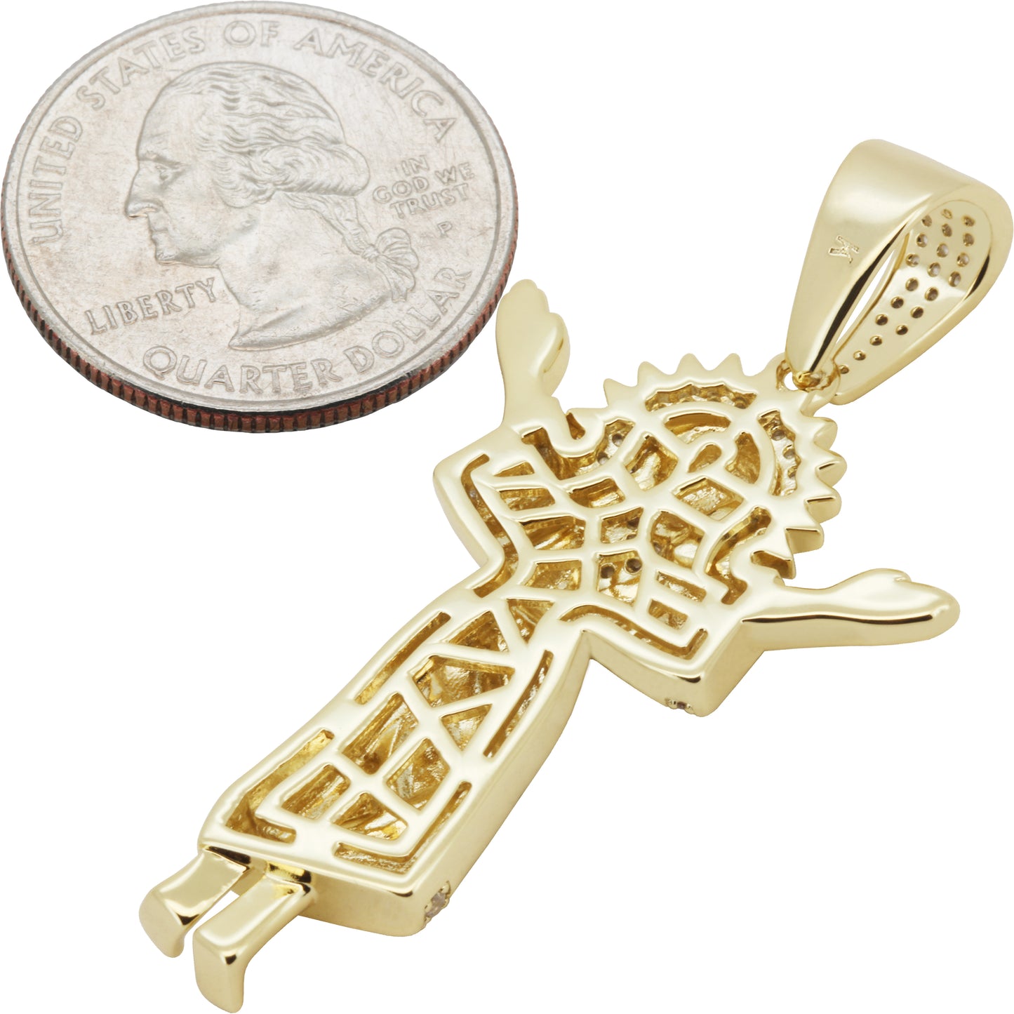 Jesus Open Arms Pendant