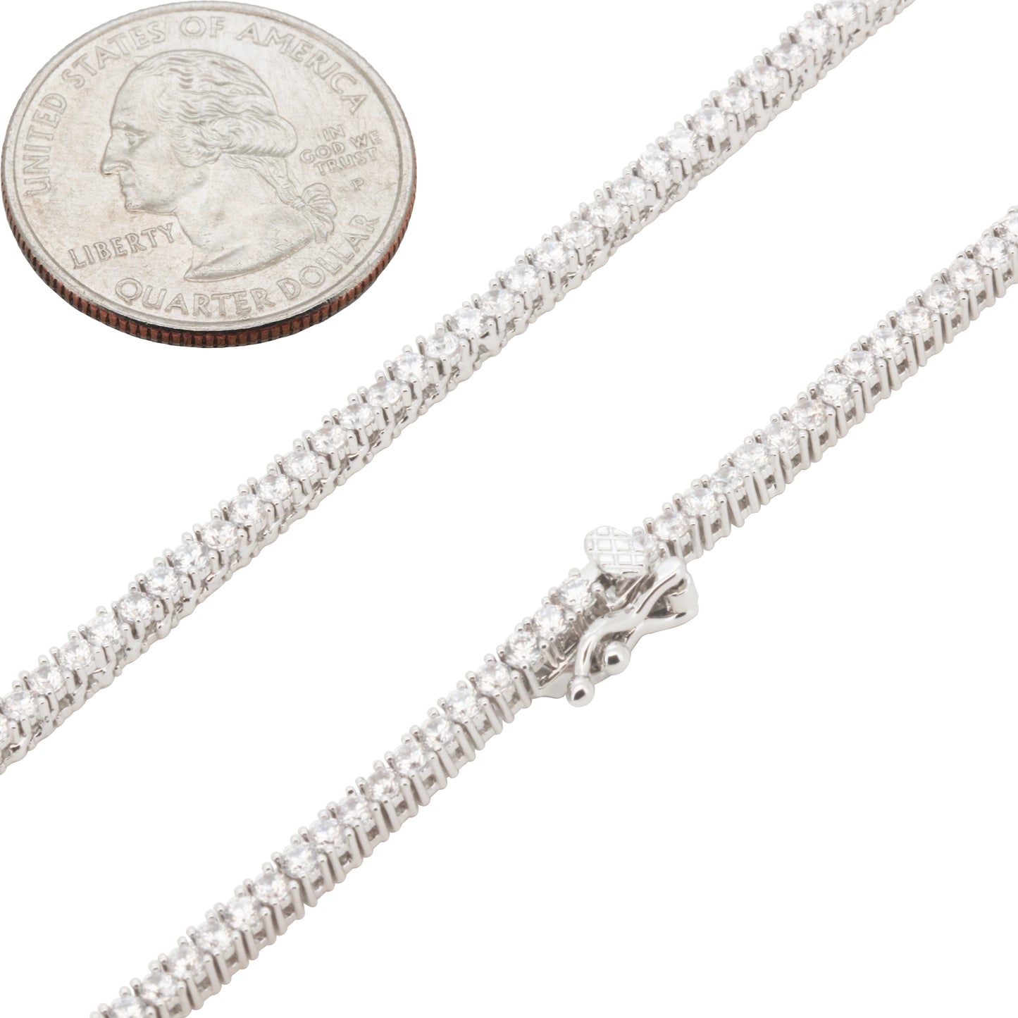 2mm Tennis Chain 16"