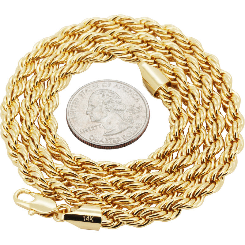 6mm Rope Chain 16"