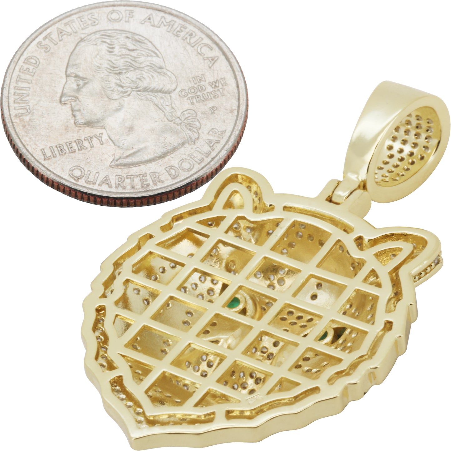 Tiger Head Pendant