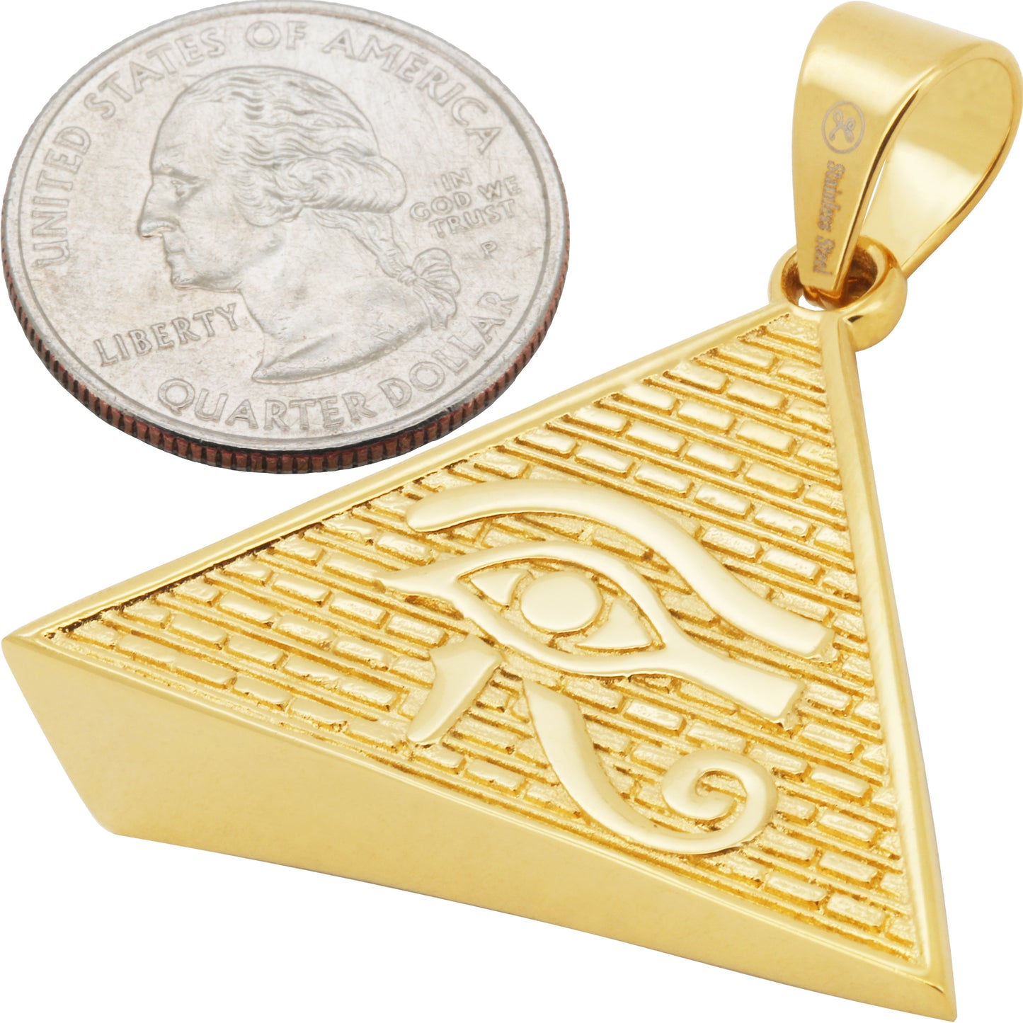 Eye Of Horus Pyramid Pendant