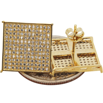 16mm Pavé Square Studs