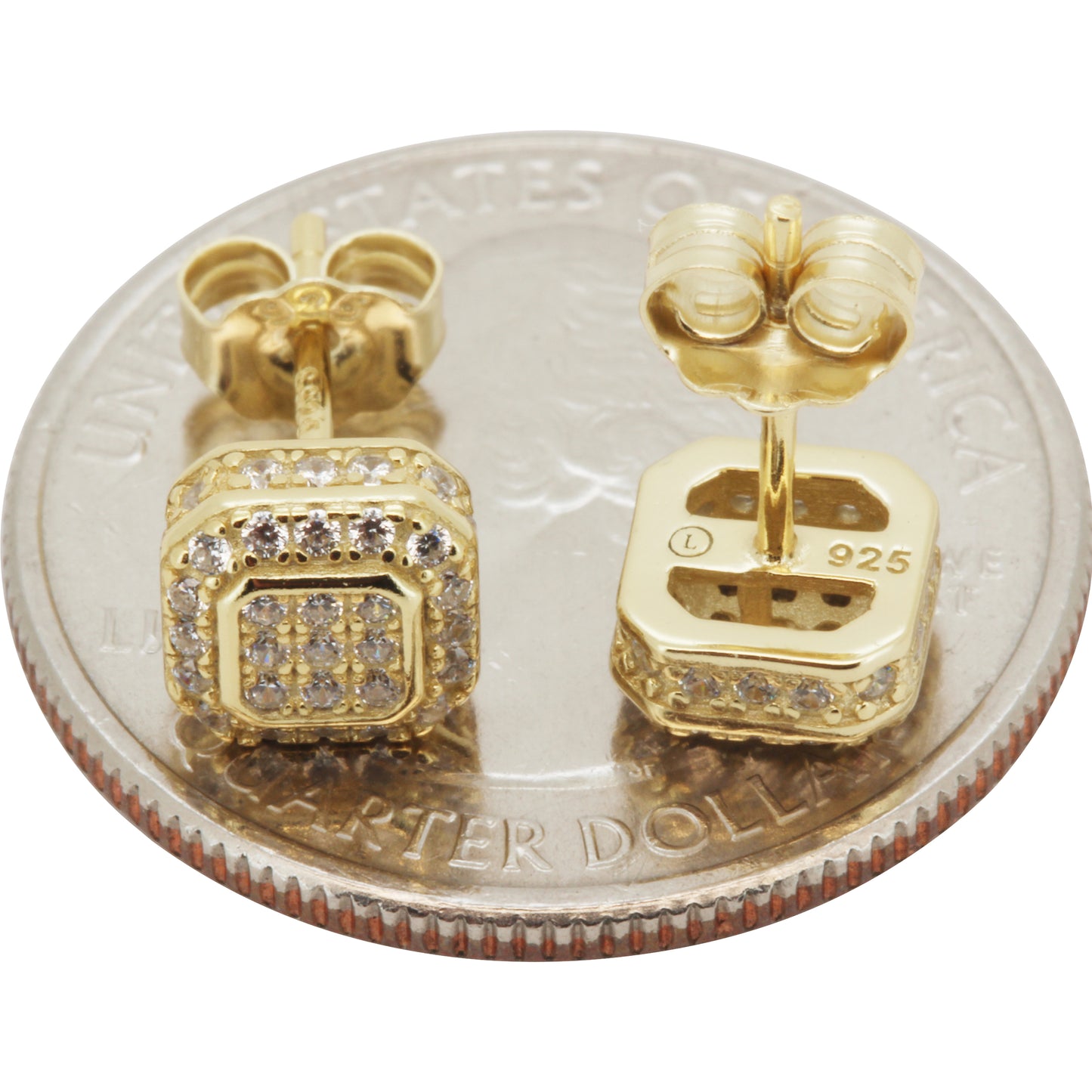 7mm Square Studs
