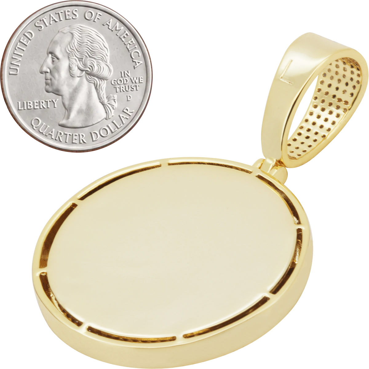 Last Supper Enamel Pendant