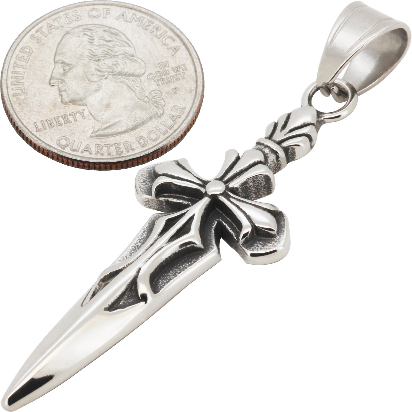 Cross Hilt Sword Pendant