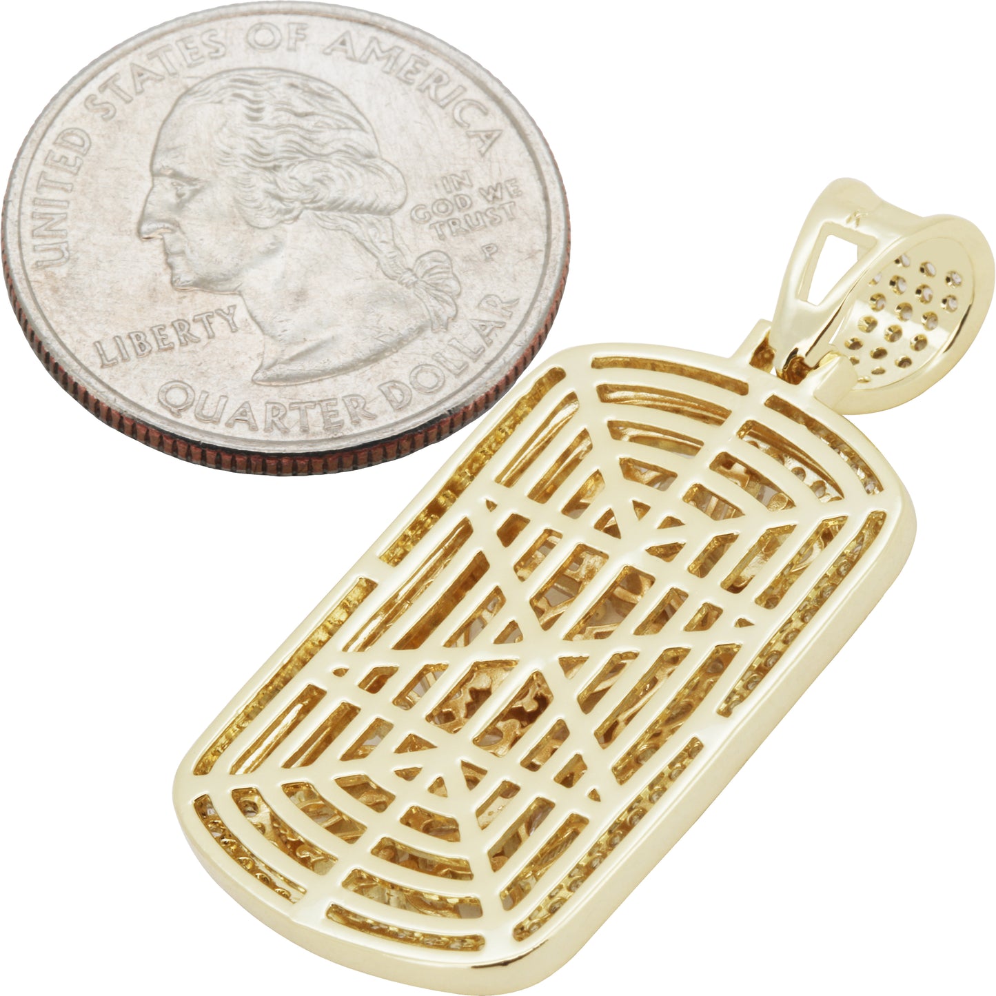 Cluster Dog Tag Pendant