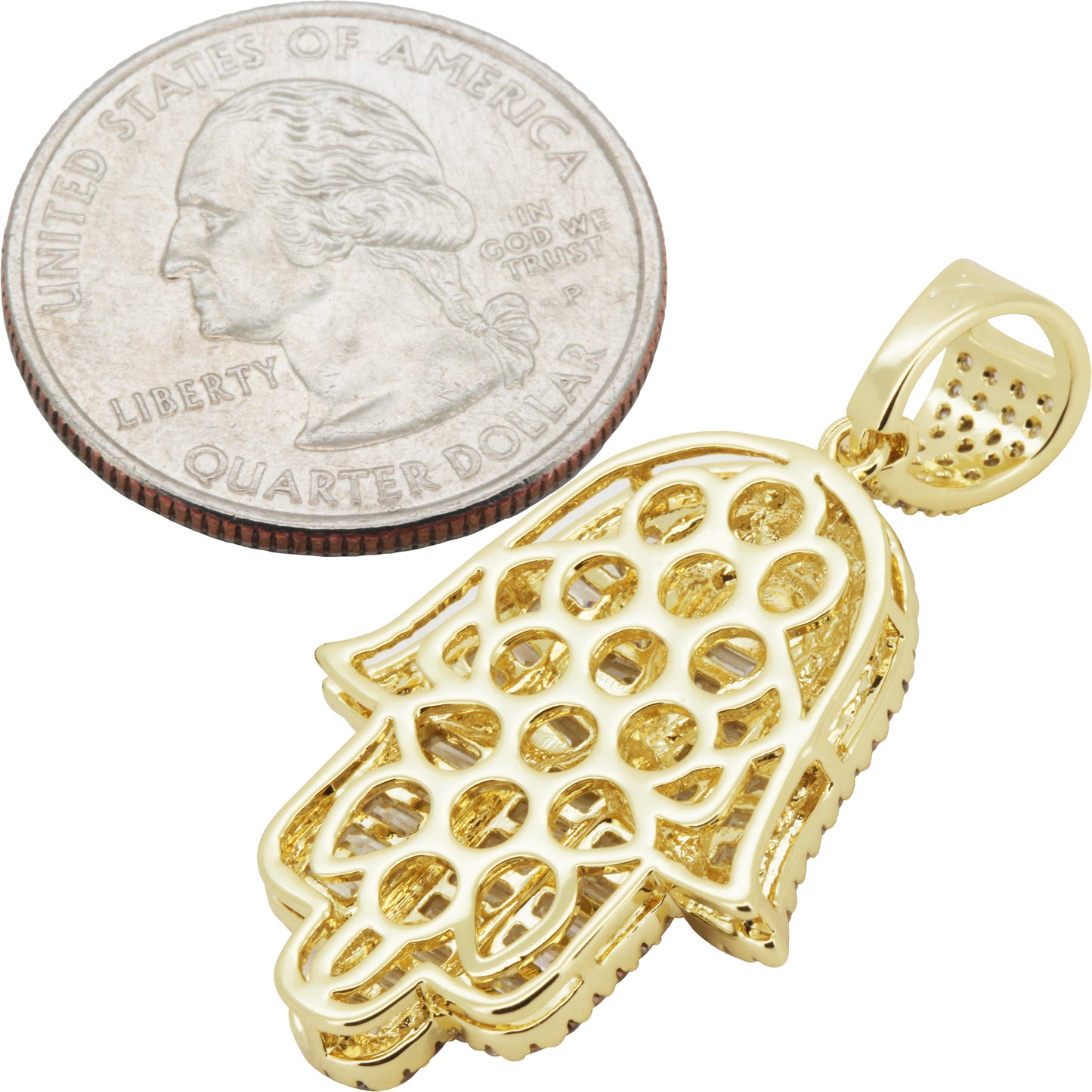 Hamsa Hand Pendant