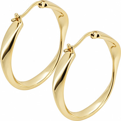 4x30mm Twisted Hoops M