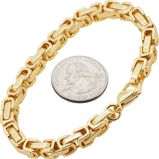 6mm Byzantine Bracelet 8"
