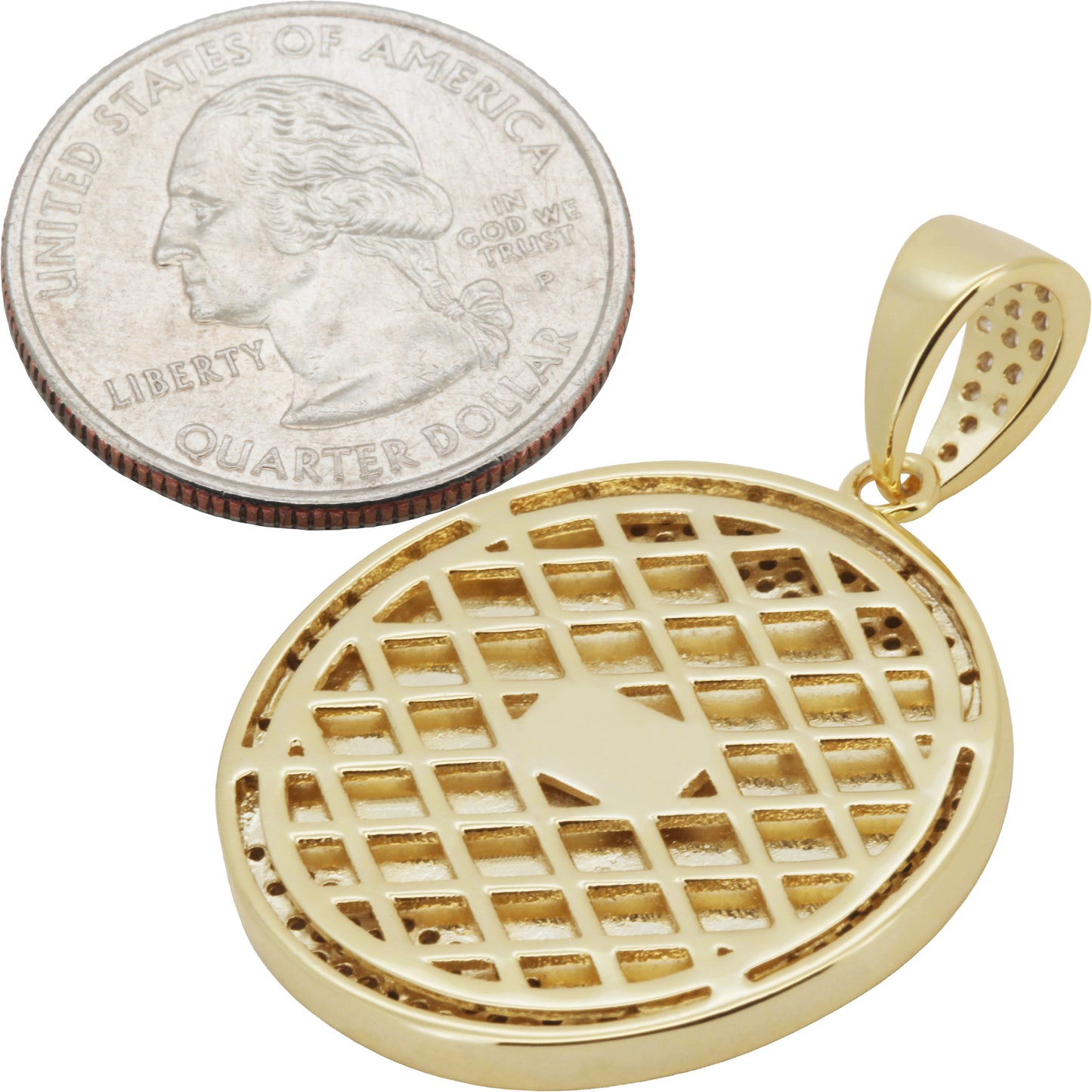 Last Supper Circle Pendant