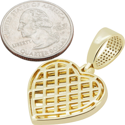 Heart Frame Memory Pendant
