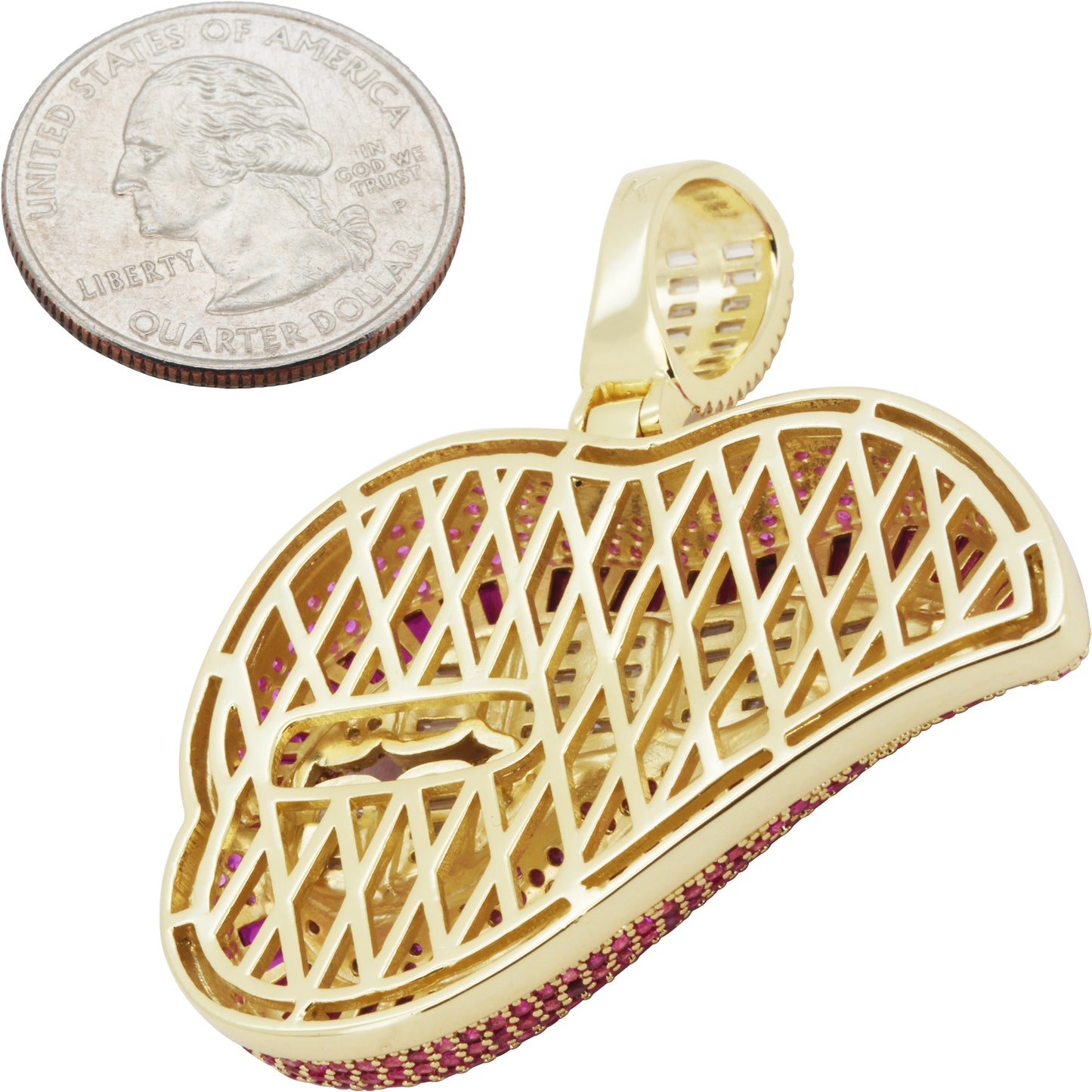 Lip Bite Pendant