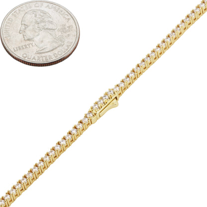 2mm Tennis Bracelet 7"