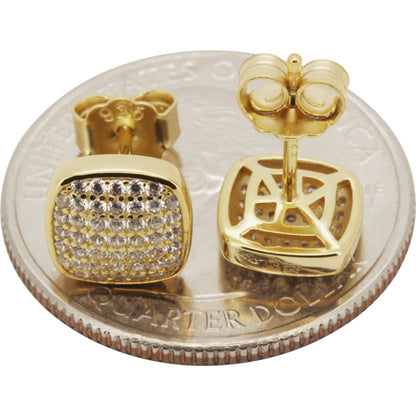 10mm Puffy Square Studs