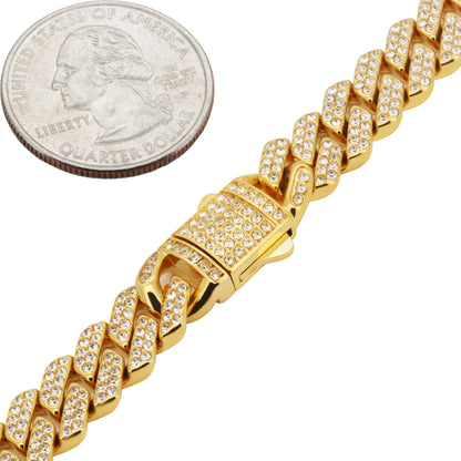 10mm Cuban Link Bracelet 8.2"