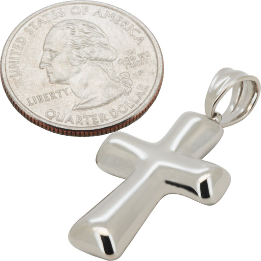 Puffy Cross Pendant