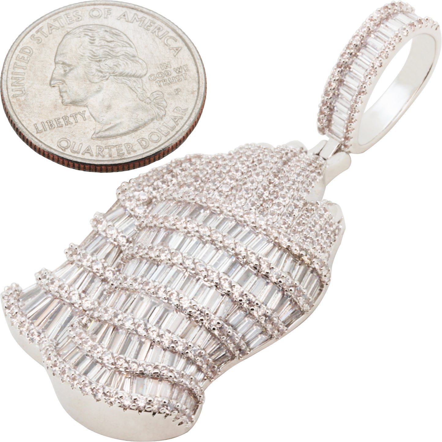 Praying Folded Hands Pendant