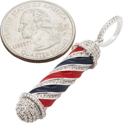 Barber Pole Pendant